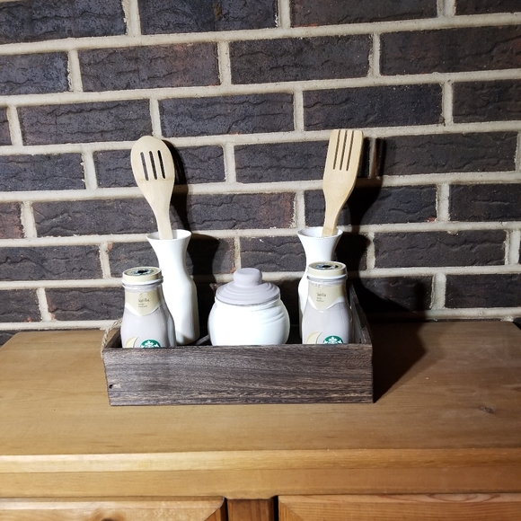 NWOT Rustic look with modern touch utensil tray - Picture 3 of 4